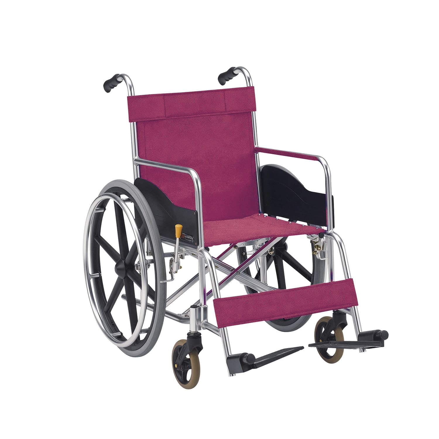 MRI室用車いす(自走用) 23-6986-00 松永製作所 MR-3TMG(ハイスペック)