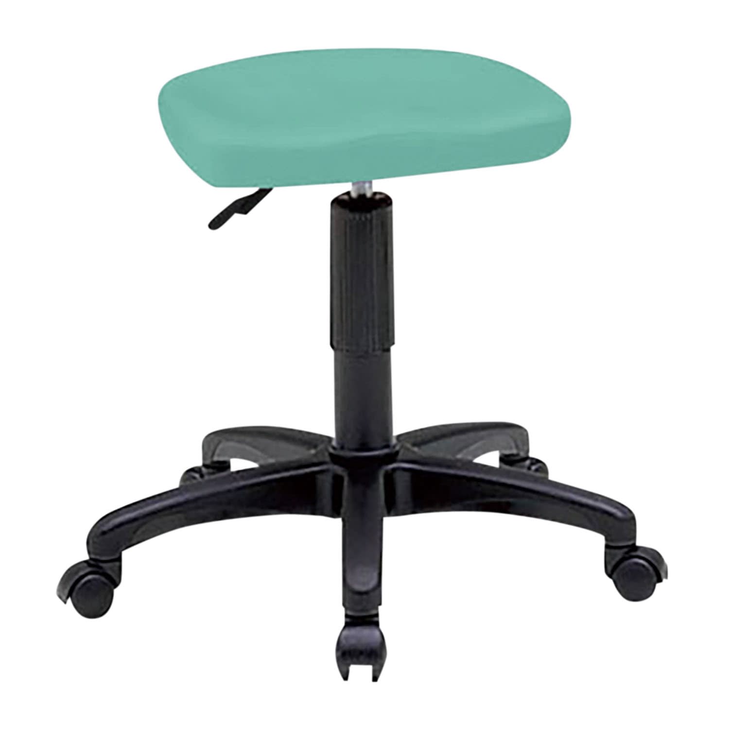 クランケチェア(キャスタータイプ) 23-6906-0003 グリーン ニシキ工業 MS-31N(MS-29N)