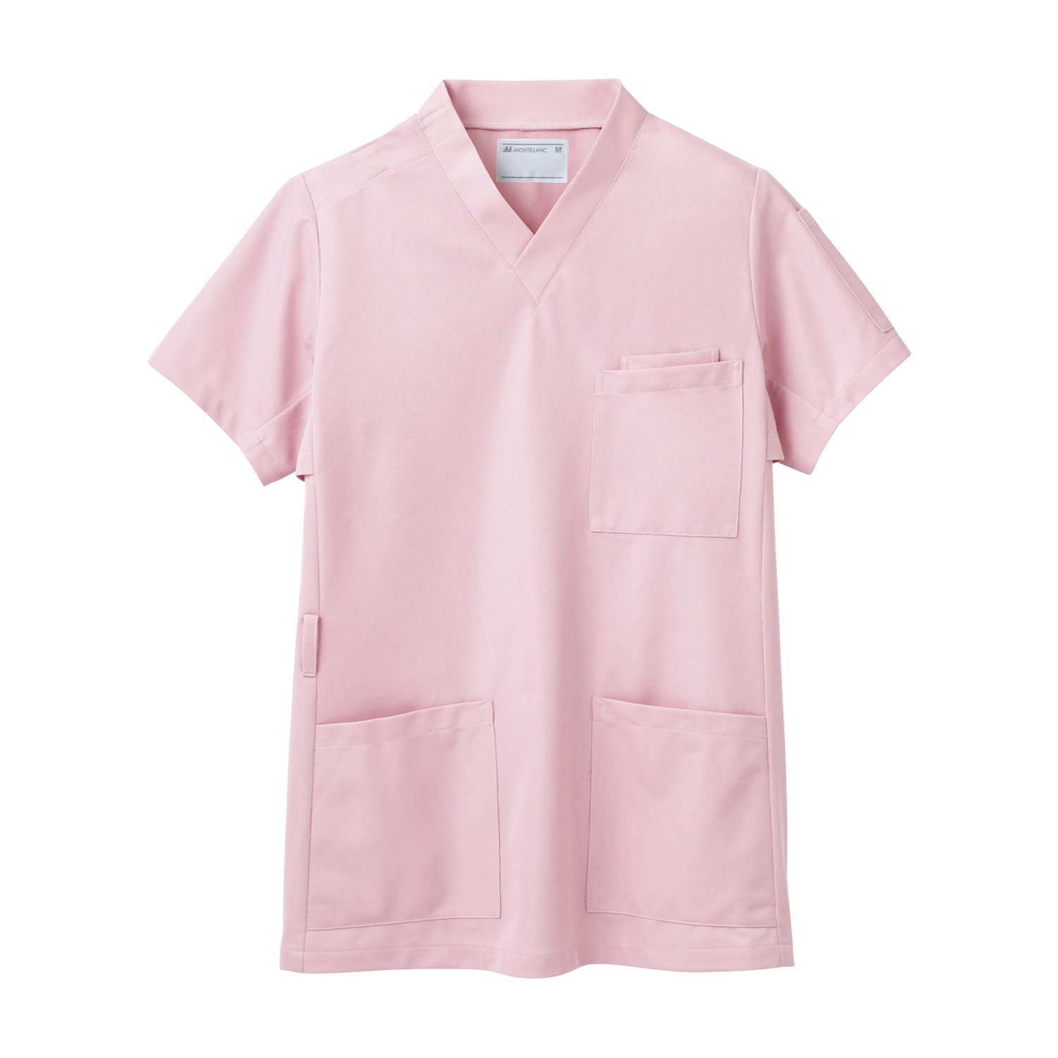 スクラブ(男女兼用) 23-7574-0002 M 住商モンブラン 72-612(コスモスピンク)