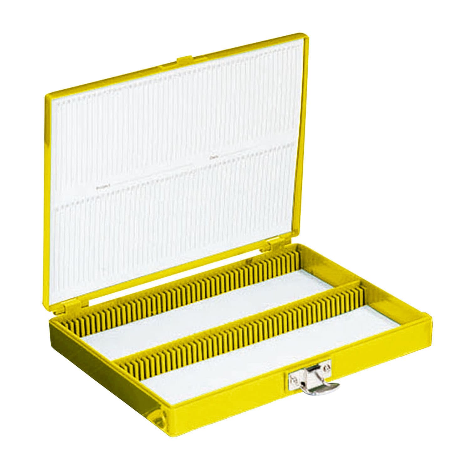 カラースライドボックス 25枚用 23-6849-0004 黄 サーモフィッシャーサイエンティフィック 25マイヨウ