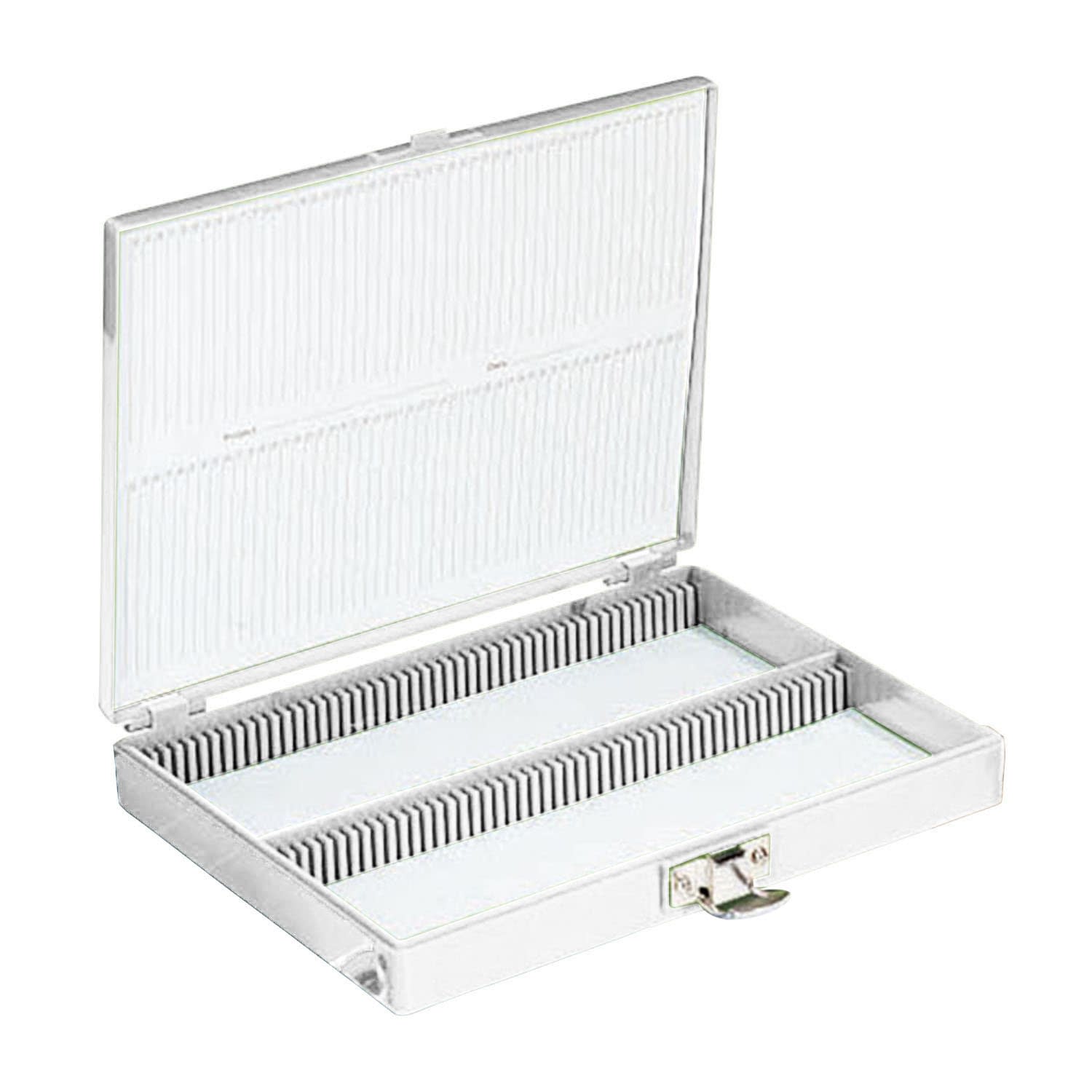 カラースライドボックス 100枚用 23-6849-0105 白 サーモフィッシャーサイエンティフィック 100マイヨウ