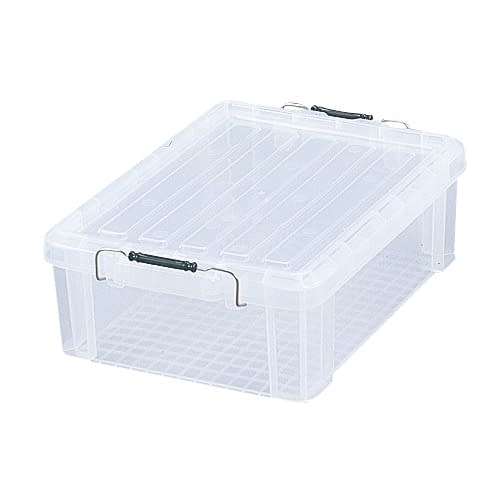 バックルコンテナ(クリア) 23-6777-02 アイリスオーヤマ BL-22(525X385X180MM)