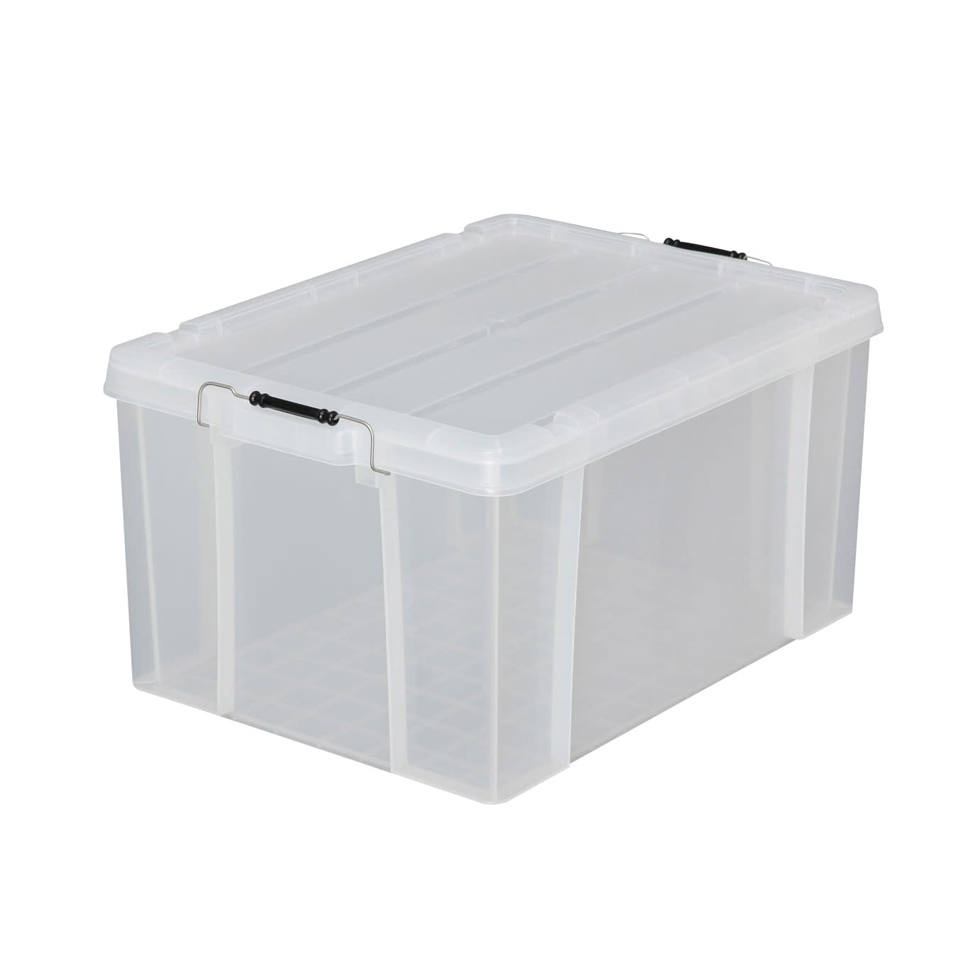 バックルコンテナ(クリア) 23-6777-05 アイリスオーヤマ BL-65(620X445X330MM)