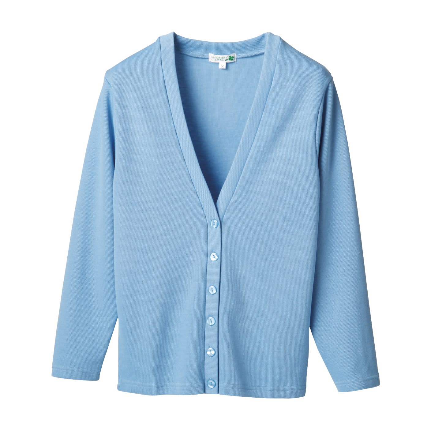 カーディガン 23-7564-0004 サックス ディーフェイズ C-04(S)