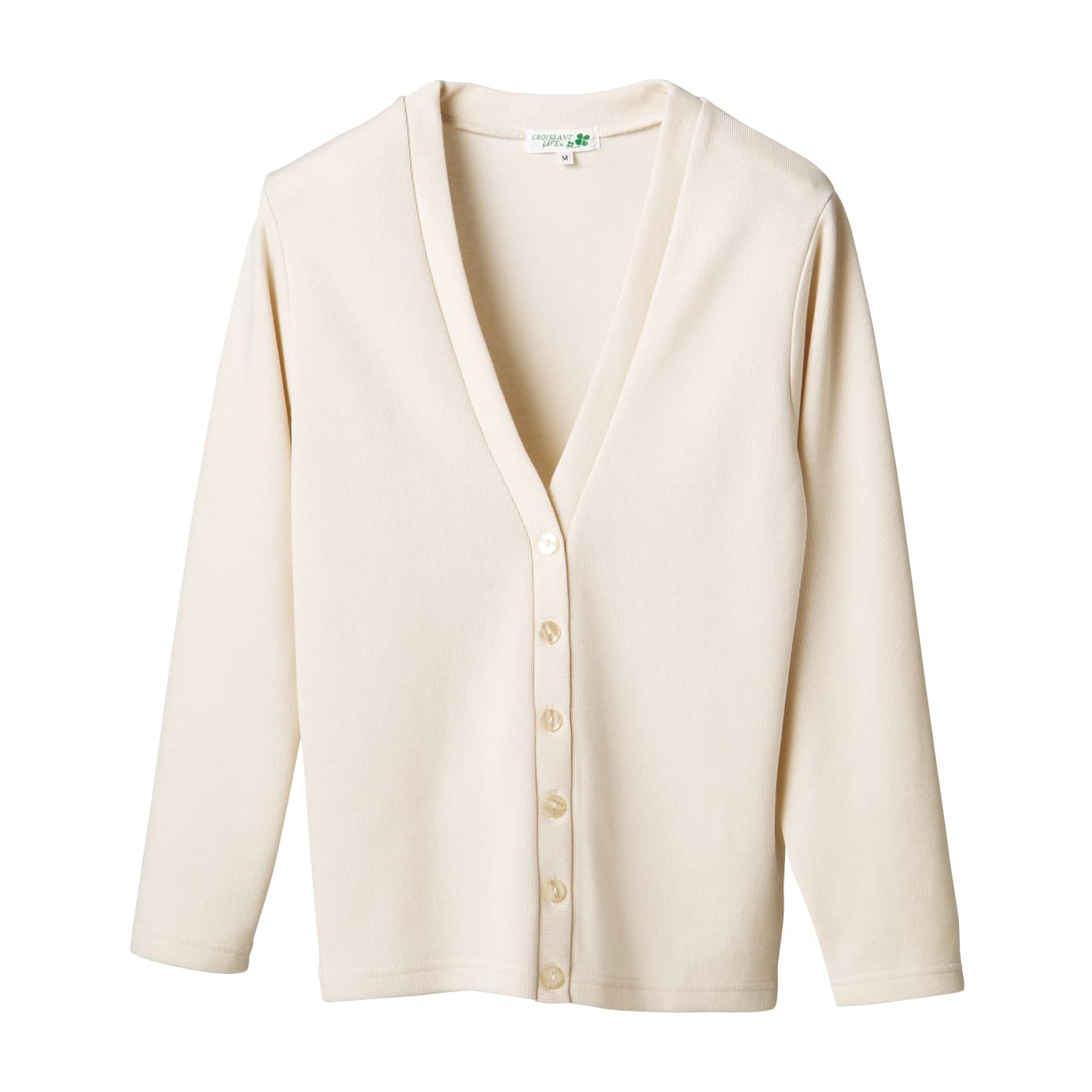 カーディガン 23-7564-0303 アイボリー ディーフェイズ C-04(LL)