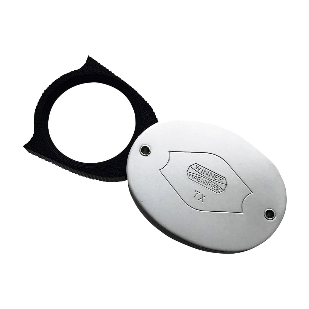 小判型ルーペ 30mm×1枚 23-7201-00 京葉光器 NO.291(30MM/7X)