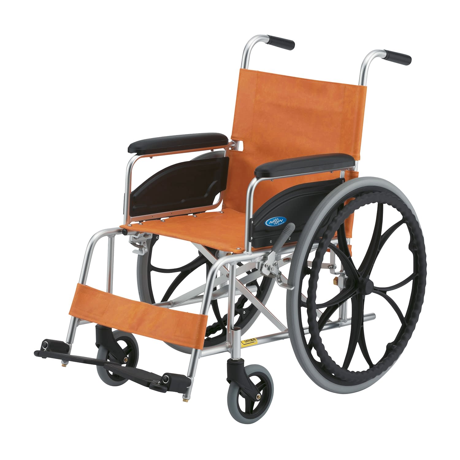 MRI室用車いす(自走用) 23-6987-00 日進医療器 TY049-J30