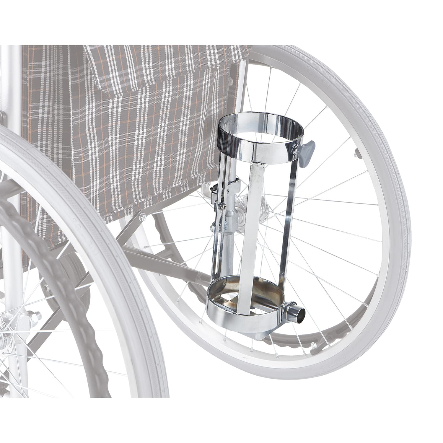 車いす用酸素ボンベ架 23-7115-03 日進医療器 KF-20S