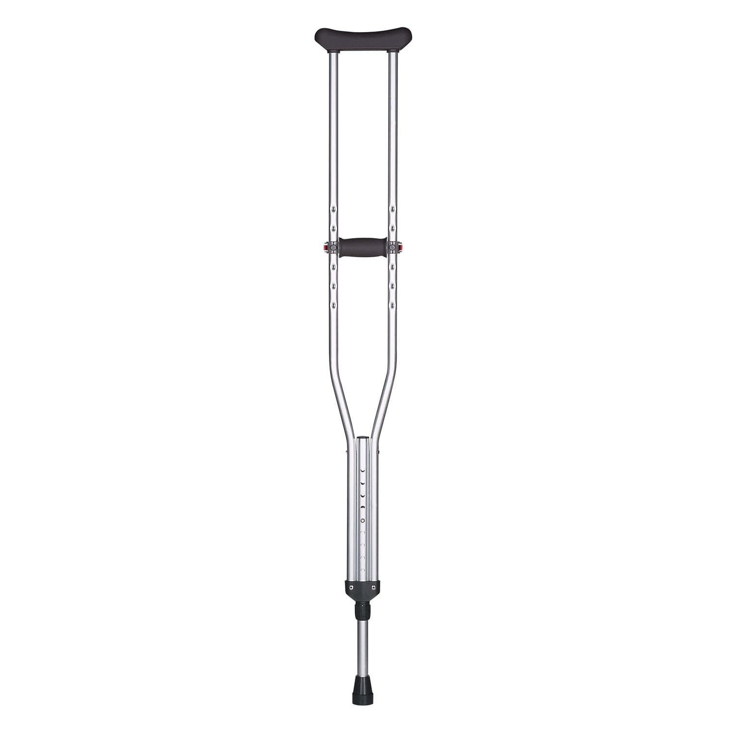 アルミ製松葉杖合わせてパッチン(大) 大 23-7283-00 日進医療器 TY156L(2ホングミ)