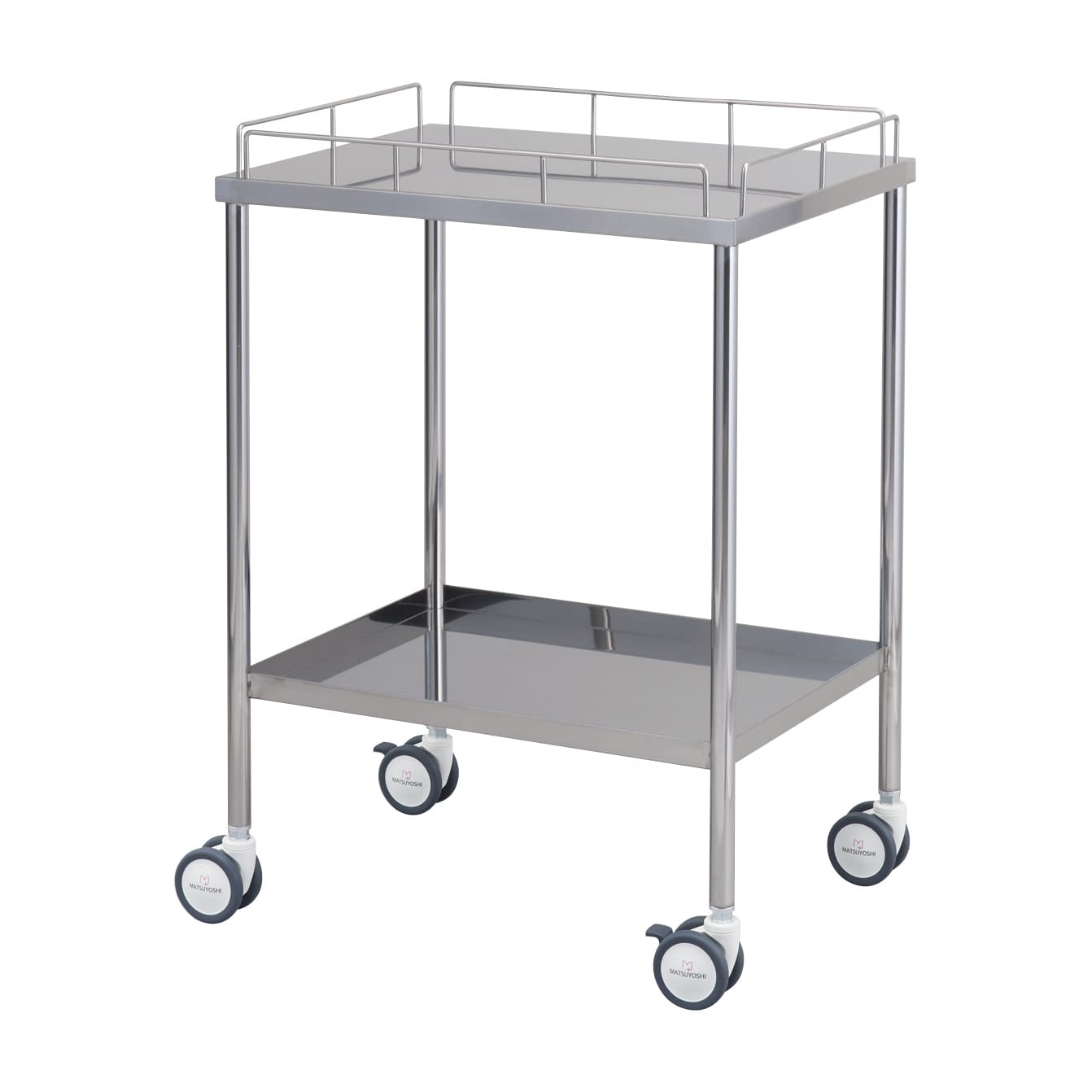マツヨシ サイレントワゴン カート(回診車) 23-7303-00 MATSUYOSHI SWG-A003(600X450X800