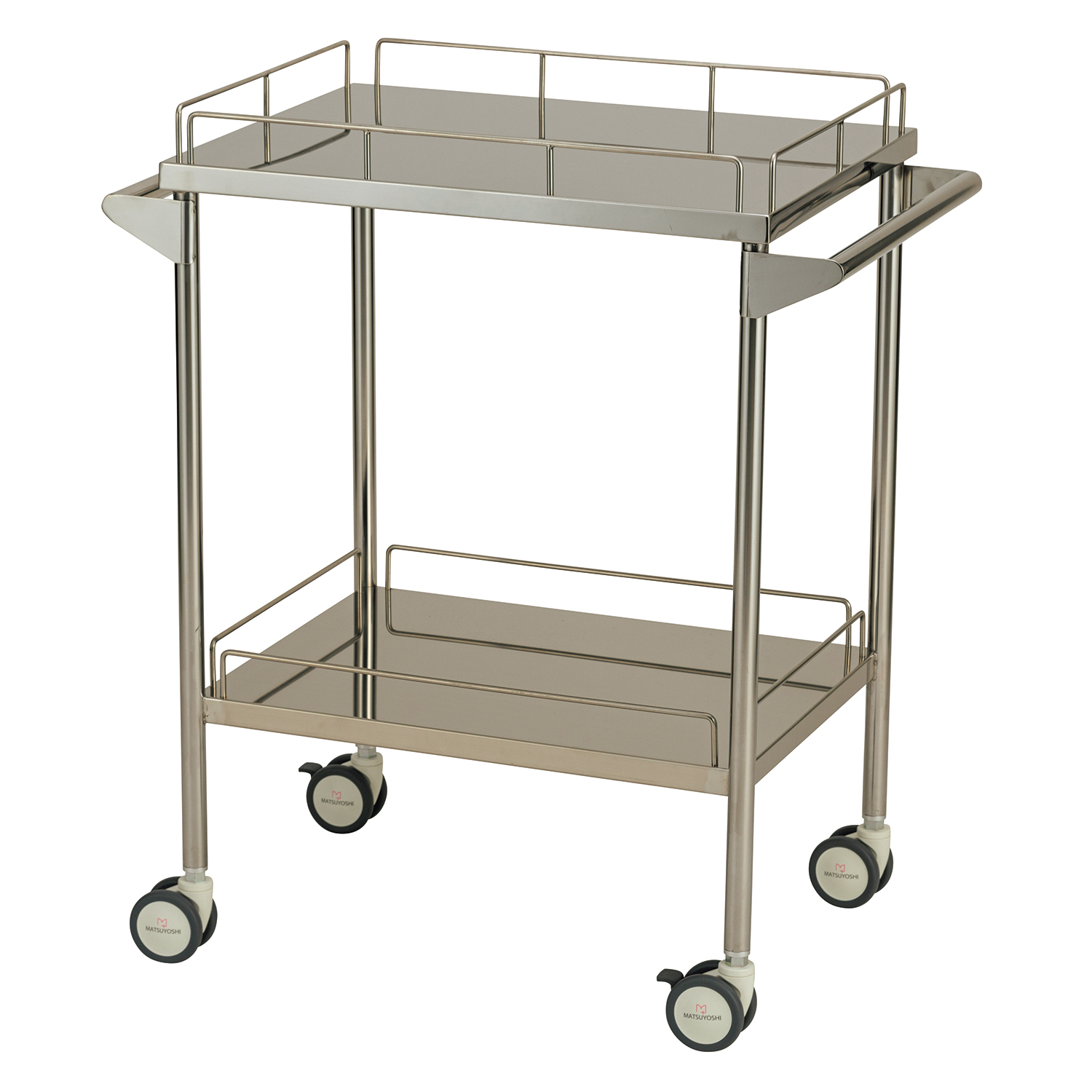 マツヨシ サイレントワゴン カート(回診車) 23-7309-00 MATSUYOSHI SWG-B002(600X450X800