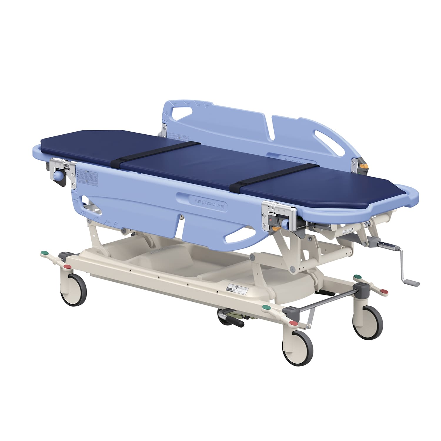 ストレッチャー(昇降式・背上げなし) 背上げ機構なし 23-6628-00 パラマウントベッド KK-725B