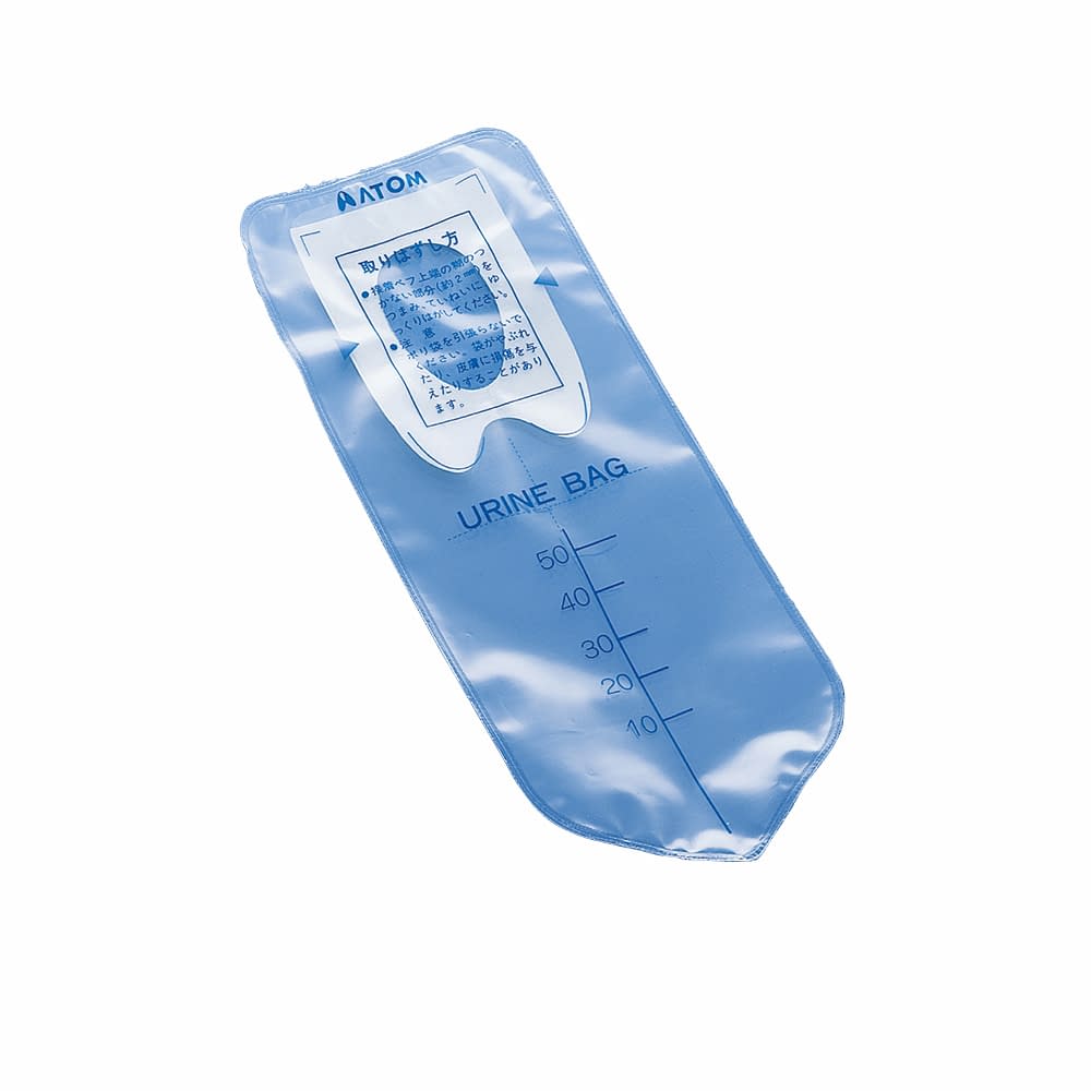 アトム未熟児採尿バッグ 未熟児用 23-7382-01 アトムメディカル 49002(50ML)100マイ