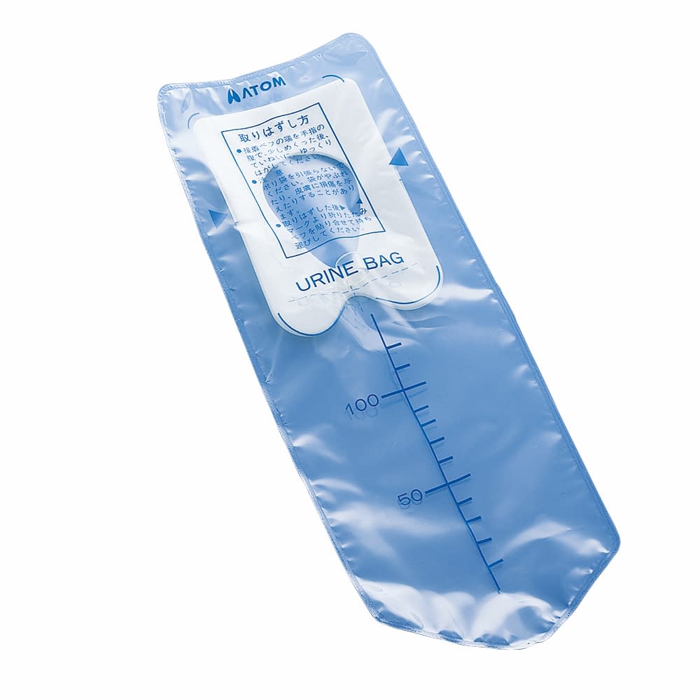 アトム女児採尿バッグ 女児用 23-7382-02 アトムメディカル 49003(100ML)50マイ