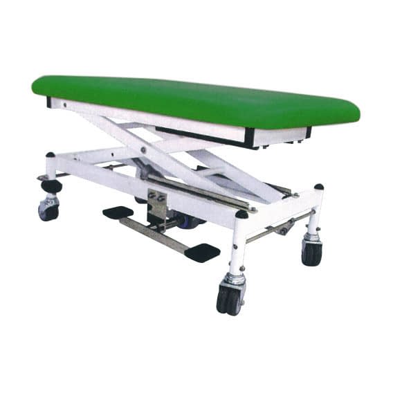 マニュアルテーブル リハビリ訓練台 24-2043-0029 グリーン(L－1266) タイガー医療器 R-286-D