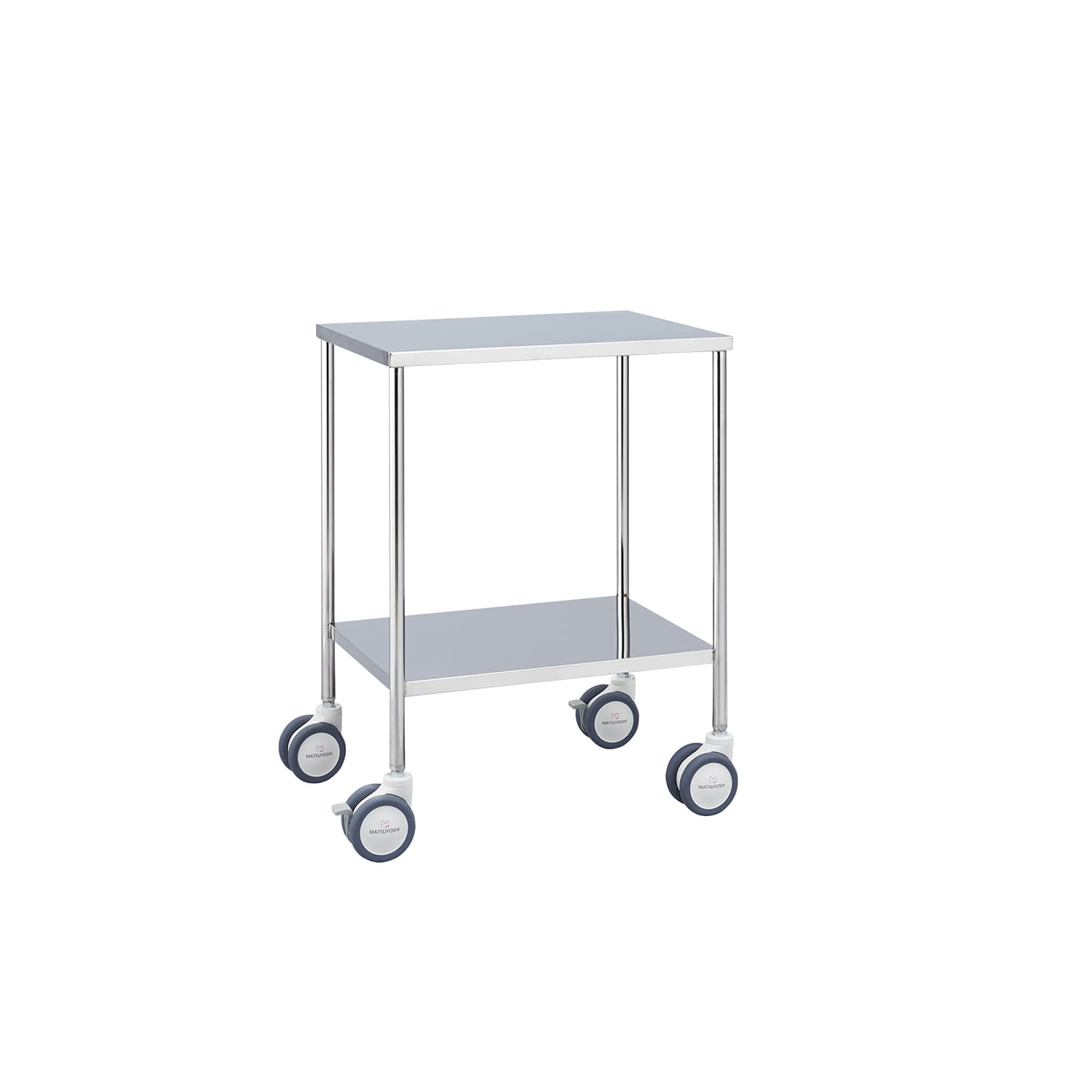 マツヨシ抗菌ステンレス器械台 カート(抗菌) 24-2501-00 MATSUYOSHI MY-IW100(600X450X800