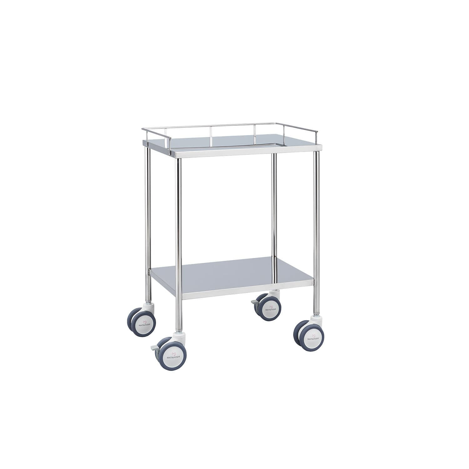 マツヨシ抗菌ステンレス器械台 カート(抗菌) 24-2503-00 MATSUYOSHI MY-IW110(600X450X800