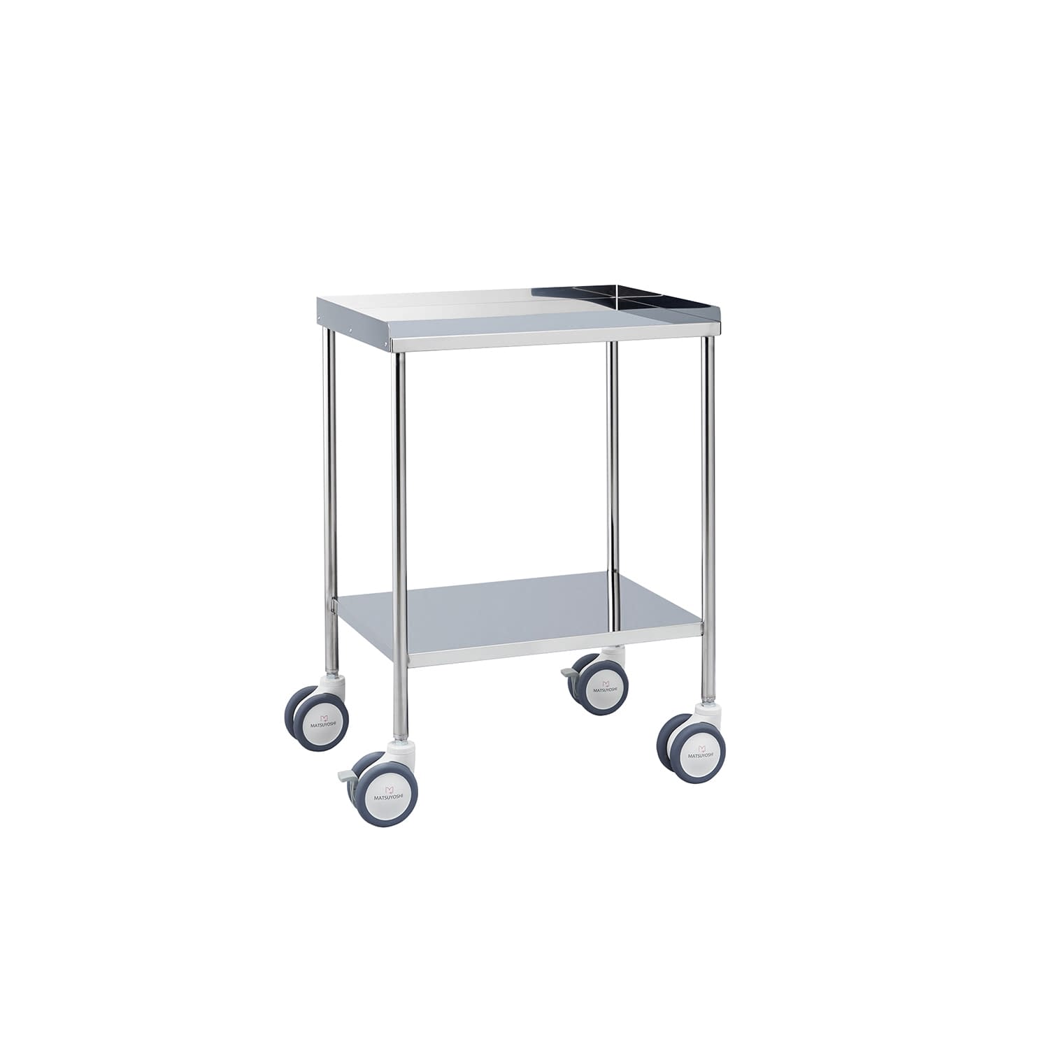 マツヨシ抗菌ステンレス器械台 カート(抗菌) 24-2505-00 MATSUYOSHI MY-IW120(600X450X800