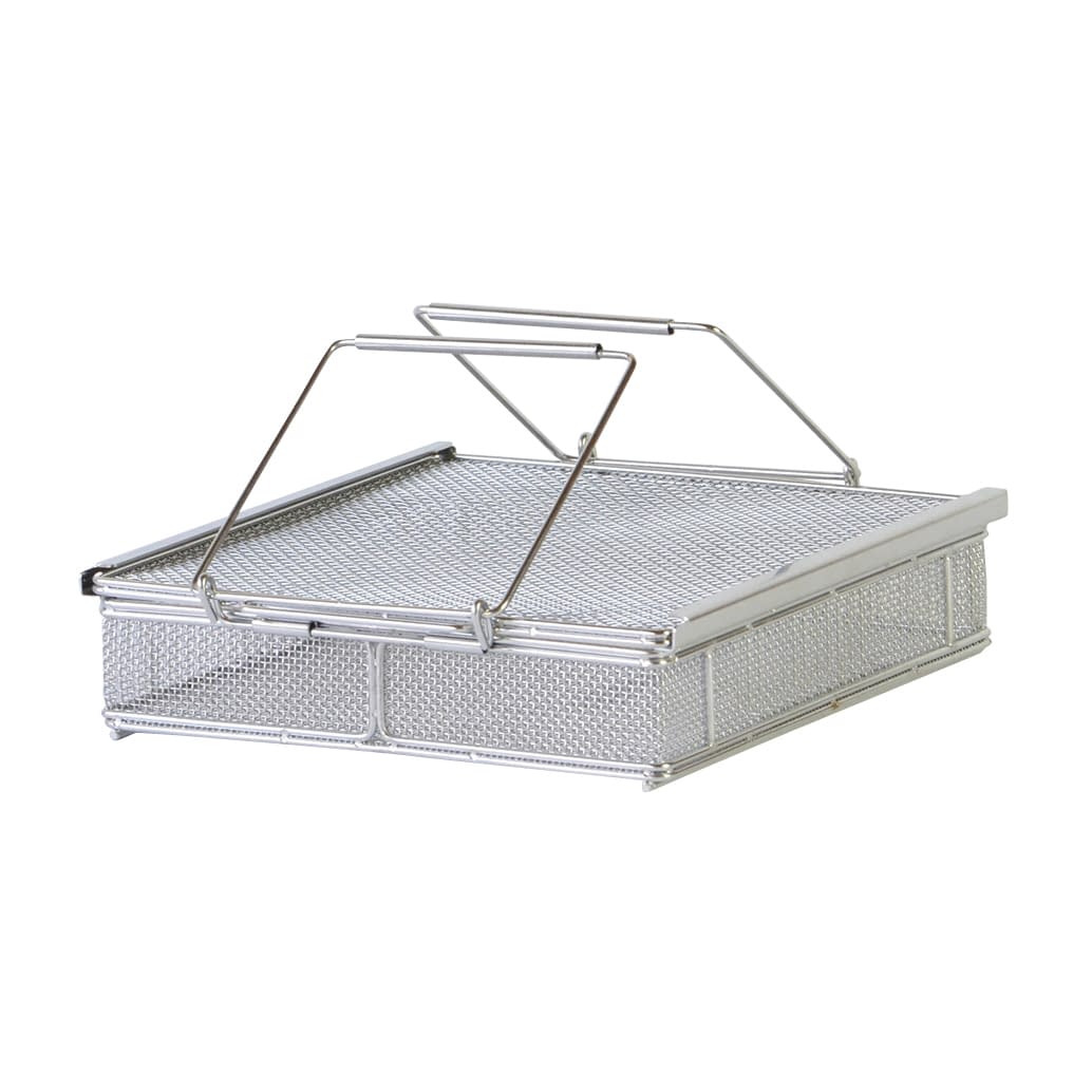 クリーンバスケット ボトム 洗浄カゴ 24-2471-00 シンドー CB-017(310X345X85MM)