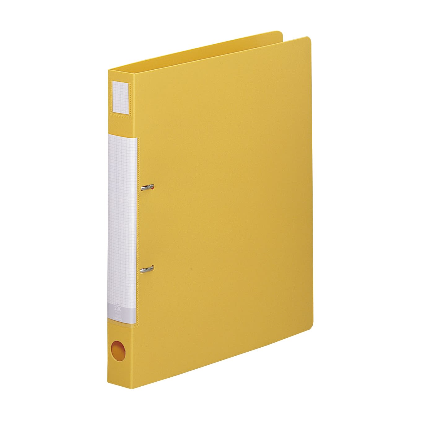 介護記録ファイル A4 24-2236-00 LIHITLAB． HM603-5(キイロ)