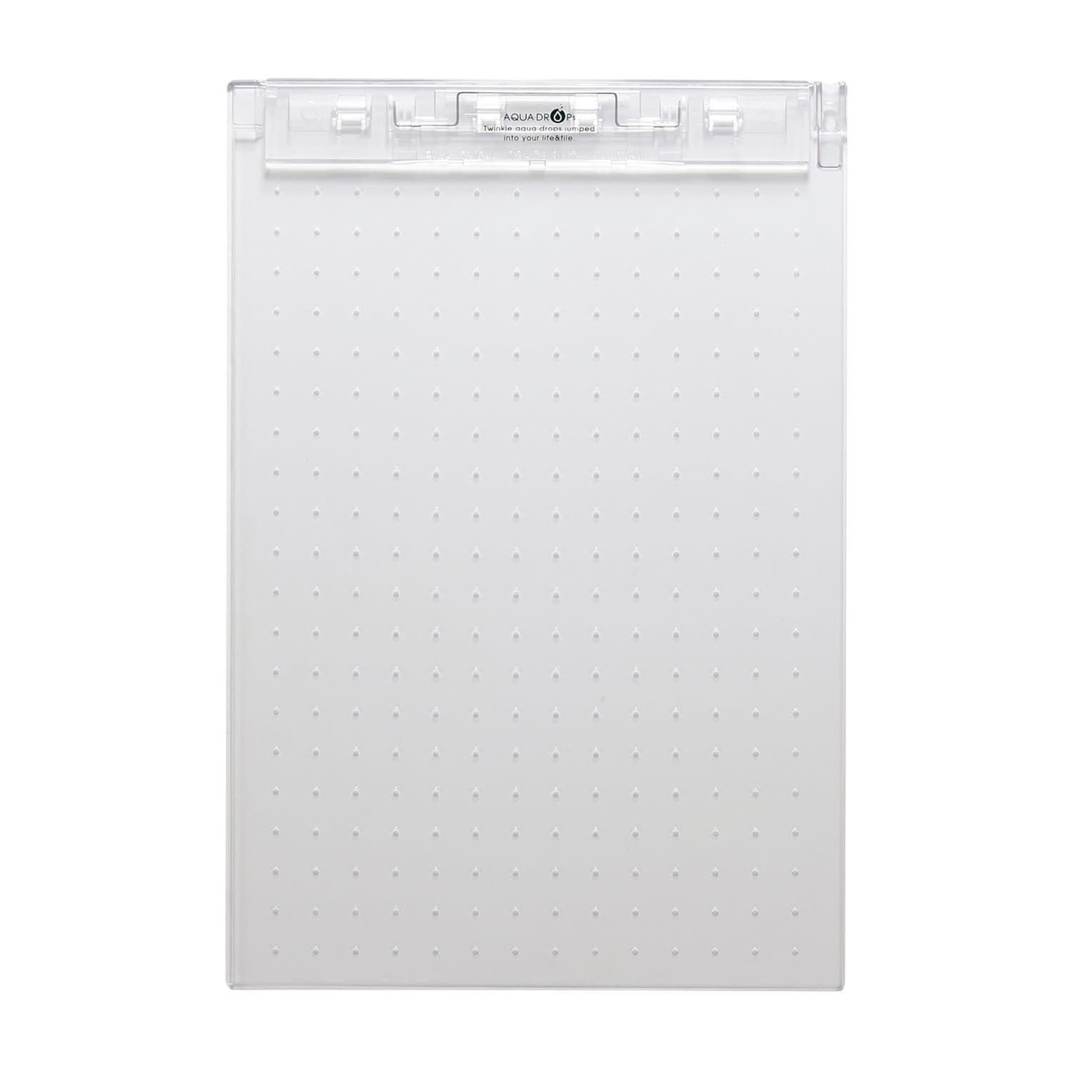 超薄型クリップボード(A4) A4・タテ バインダー 23-7959-04 LIHITLAB． A5067-25(クリスタル)