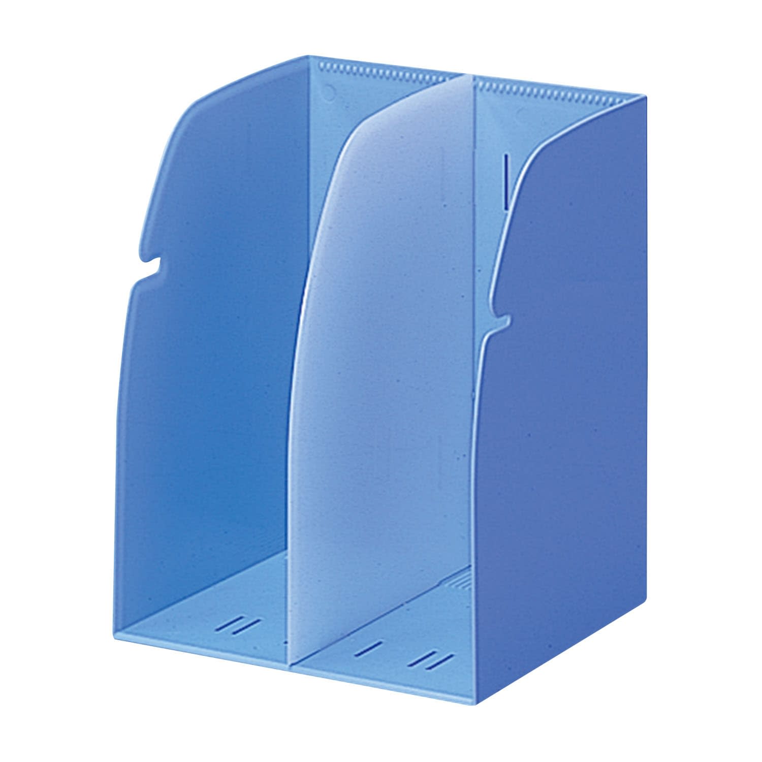 リクエストブックスタンド 本立て 23-7960-0004 水色 LIHITLAB． G1620(A4)