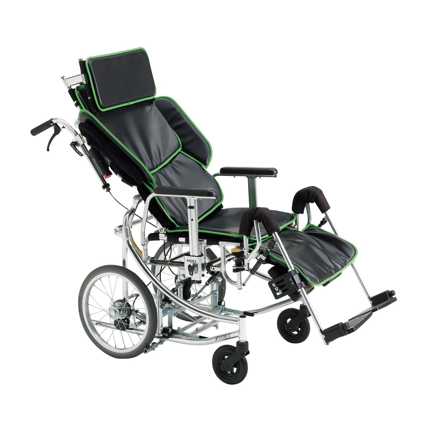 座面昇降リクラ車いすネクストローラー 車椅子 24-2498-00 ミキ NR-SP2