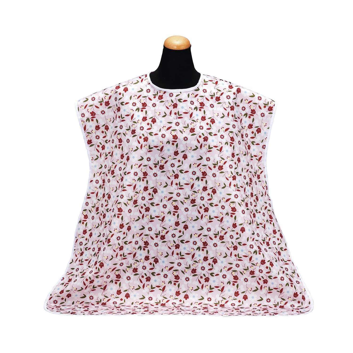 食事用エプロン 24-2544-0002 花ピンク 松本ナース産業 2500