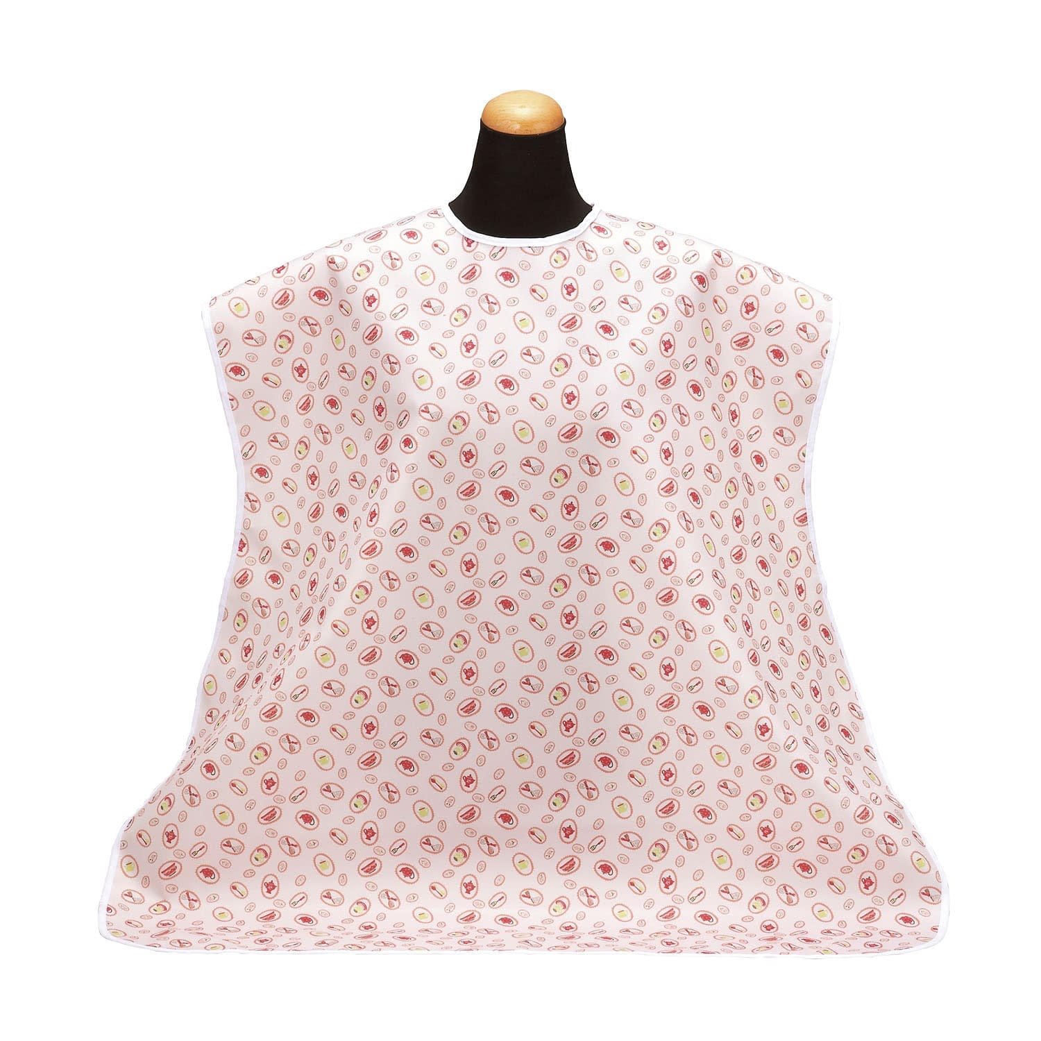 食事用エプロン 24-2544-0008 キッチンピンク 松本ナース産業 2500