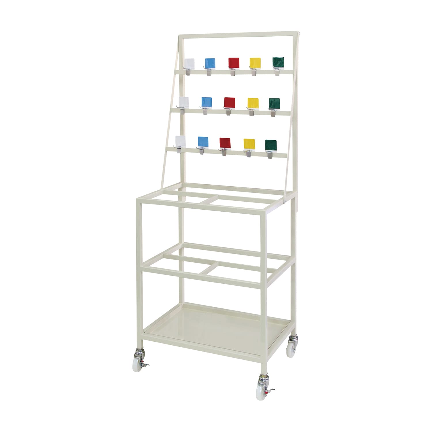 カテーテルワゴン 保管庫(カテーテル) 24-2476-00 MATSUYOSHI CW-15F(657X485X1645)