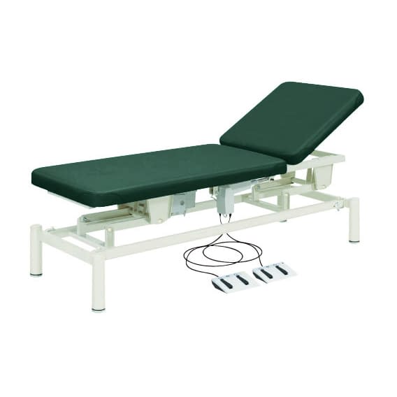 電動診察台(2M電動ベッド) 20-3740-0315 ビニルレザーメディグリーン 高田ベッド製作所 TB-949(W65XL190CM)