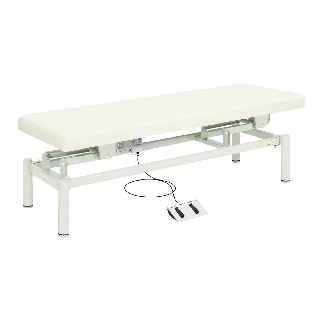 電動診察台(電動ハイローベッド) 20-3741-0201 ビニルレザー白 高田ベッド製作所 TB-912(W65XL180CM)