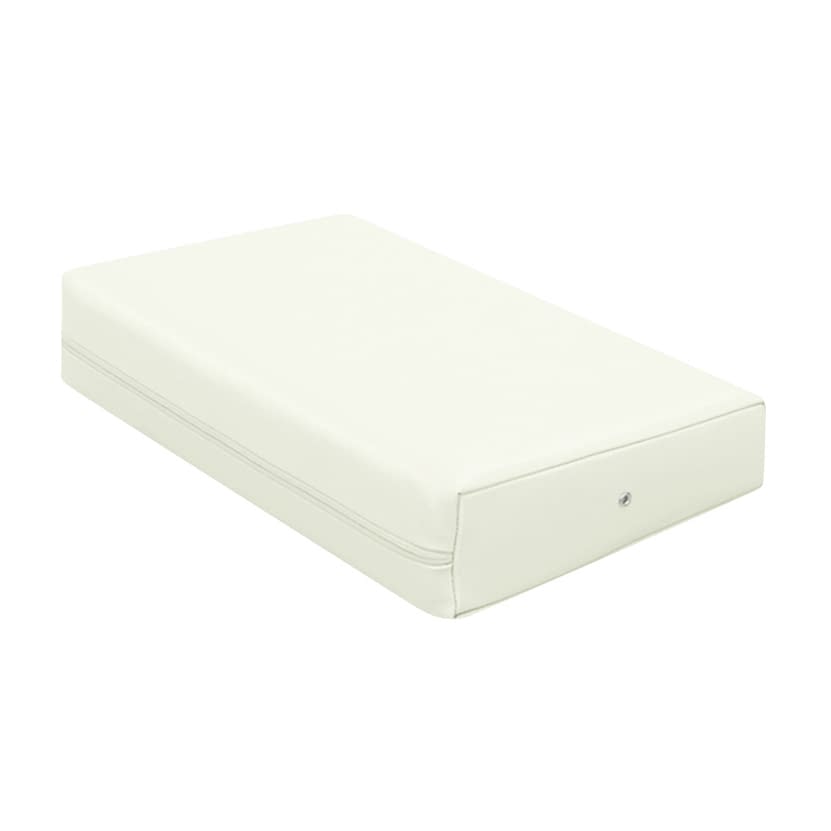 カラーマッサージマクラ マッサージマクラ 19-4321-0001 ビニルレザー白 高田ベッド製作所 TB-77C-05