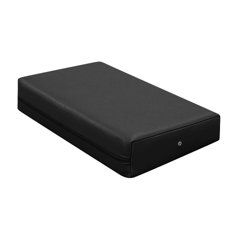 カラーマッサージマクラ マッサージマクラ 19-4321-0003 ビニルレザー黒 高田ベッド製作所 TB-77C-05