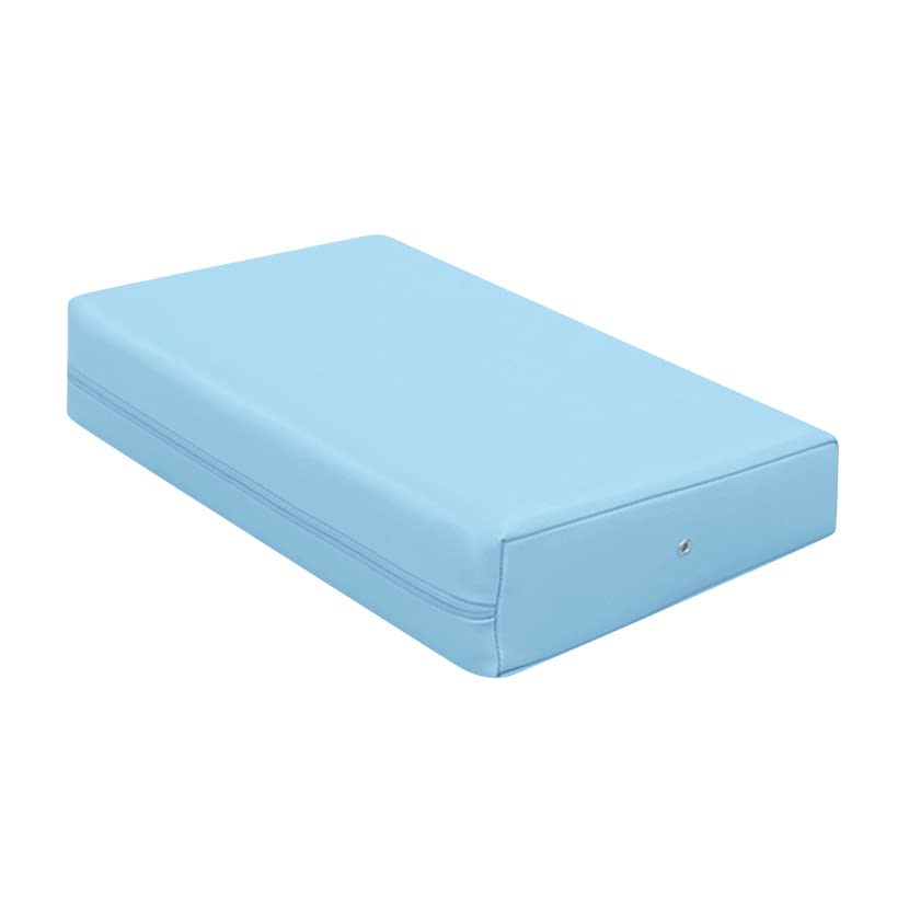 カラーマッサージマクラ マッサージマクラ 19-4321-0012 ビニルレザースカイブルー 高田ベッド製作所 TB-77C-05