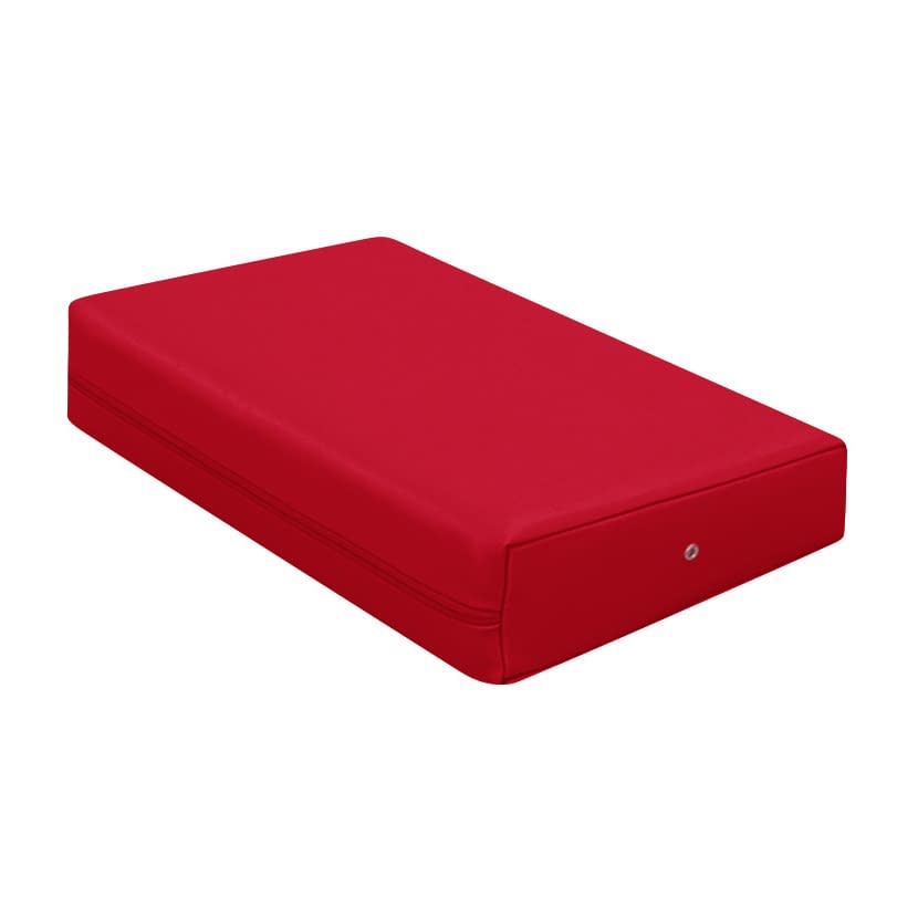 カラーマッサージマクラ マッサージマクラ 19-4321-0014 ビニルレザーレッド 高田ベッド製作所 TB-77C-05