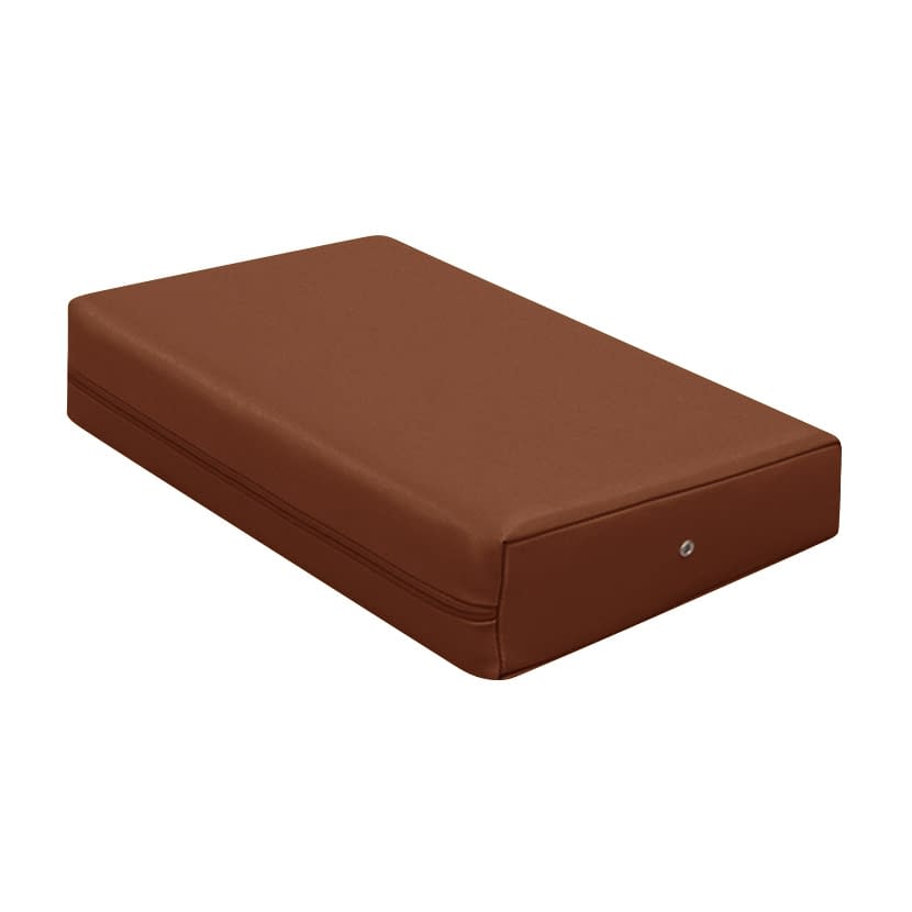 カラーマッサージマクラ マッサージマクラ 19-4321-0017 ビニルレザーライトブラウン 高田ベッド製作所 TB-77C-05