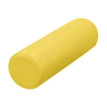 カラー丸マクラ(大) 19-4323-0008 ビニルレザーイエロー 高田ベッド製作所 TB-77C-53