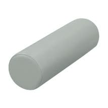 カラー丸マクラ(大) 19-4323-0009 ビニルレザーグレー 高田ベッド製作所 TB-77C-53