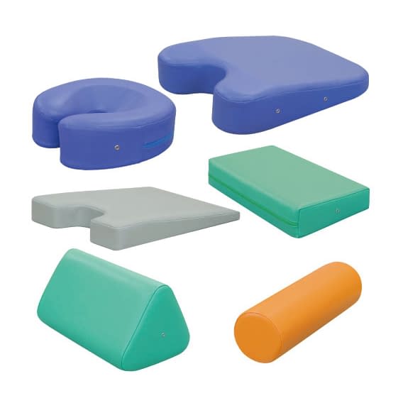 カラー丸マクラ(大) 19-4323-0010 ビニルレザーオレンジ 高田ベッド製作所 TB-77C-53