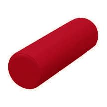 カラー丸マクラ(大) 19-4323-0014 ビニルレザーレッド 高田ベッド製作所 TB-77C-53