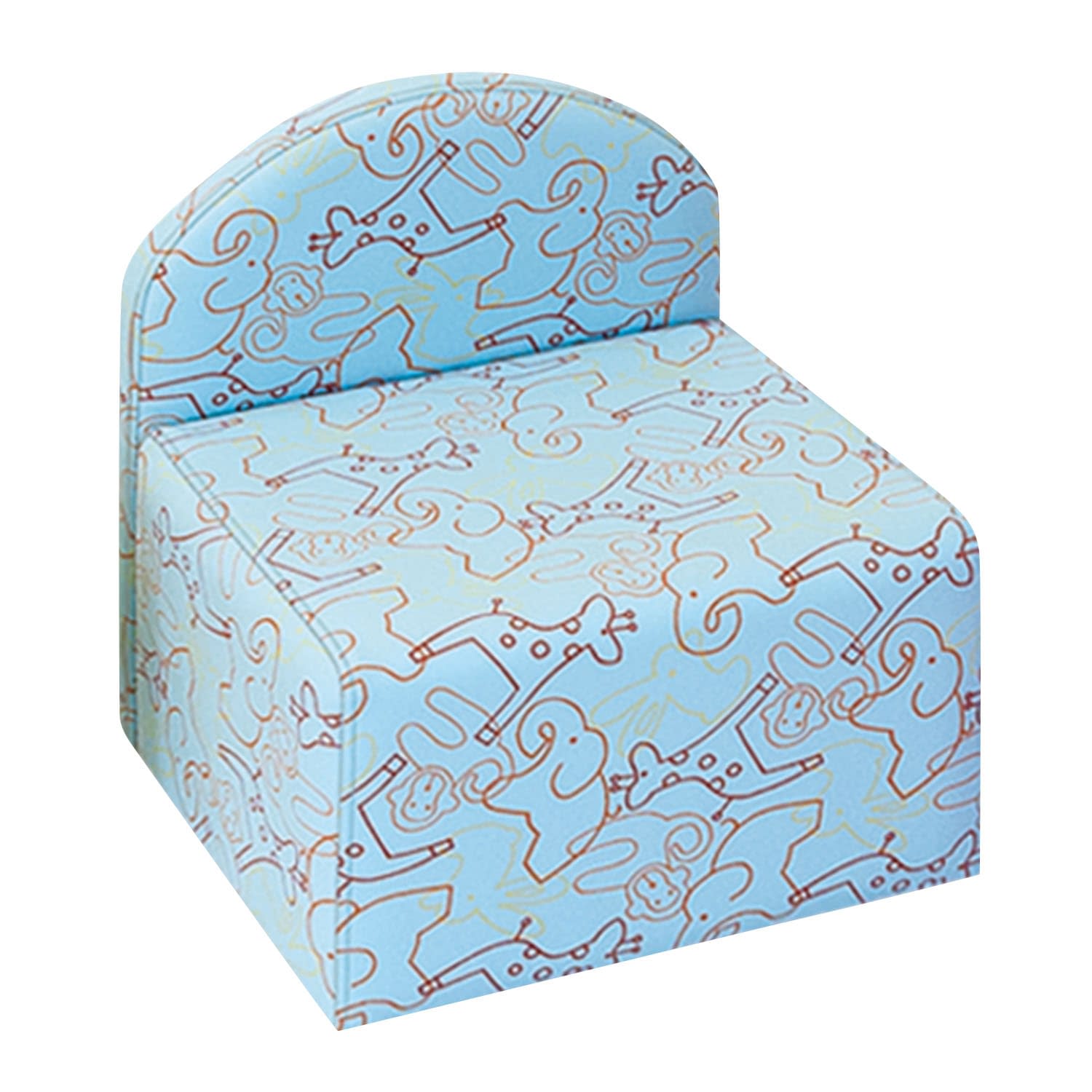 幼児用ミニチェア ミニパーク 23-7935-0002 ブルー 高田ベッド製作所 TB-855