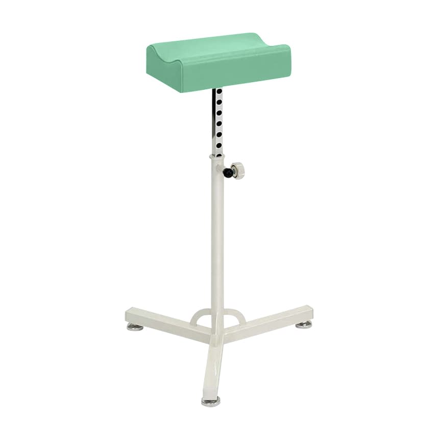 上肢台(R面タイプ) R面タイプ 24-2269-0005 ビニルレザーライトグリーン 高田ベッド製作所 TB-512-01