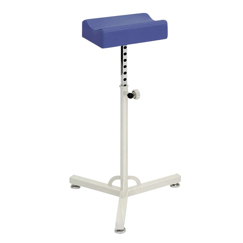 上肢台(R面タイプ) R面タイプ 24-2269-0006 ビニルレザーライトブルー 高田ベッド製作所 TB-512-01