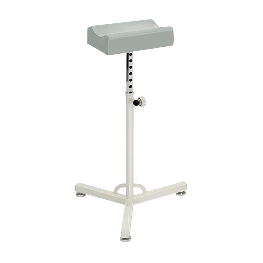 上肢台(R面タイプ) R面タイプ 24-2269-0009 ビニルレザーグレー 高田ベッド製作所 TB-512-01