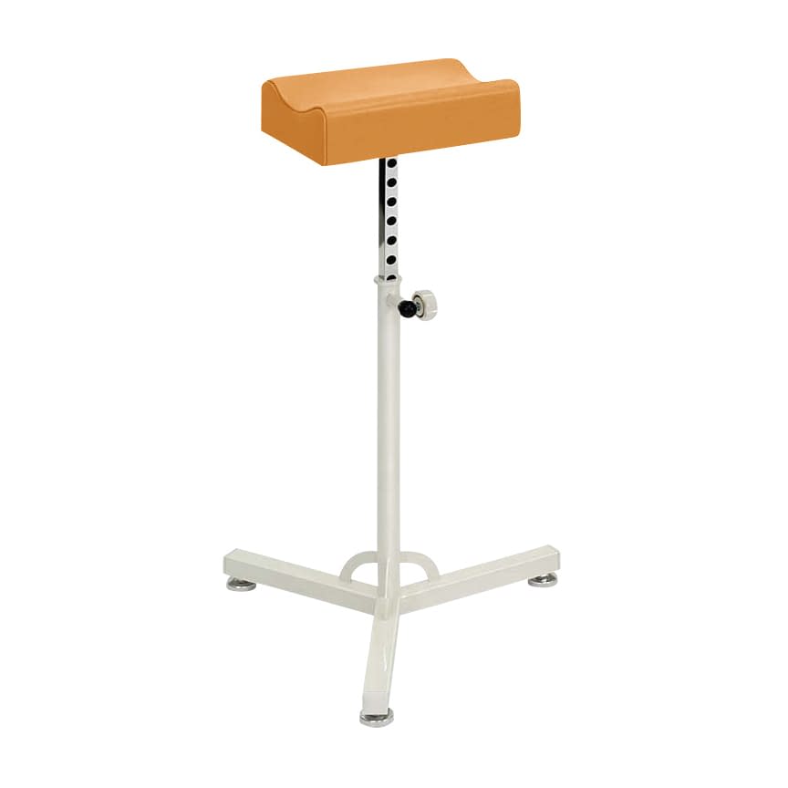 上肢台(R面タイプ) R面タイプ 24-2269-0010 ビニルレザーオレンジ 高田ベッド製作所 TB-512-01