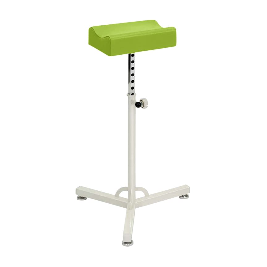 上肢台(R面タイプ) R面タイプ 24-2269-0011 ビニルレザー抹茶 高田ベッド製作所 TB-512-01