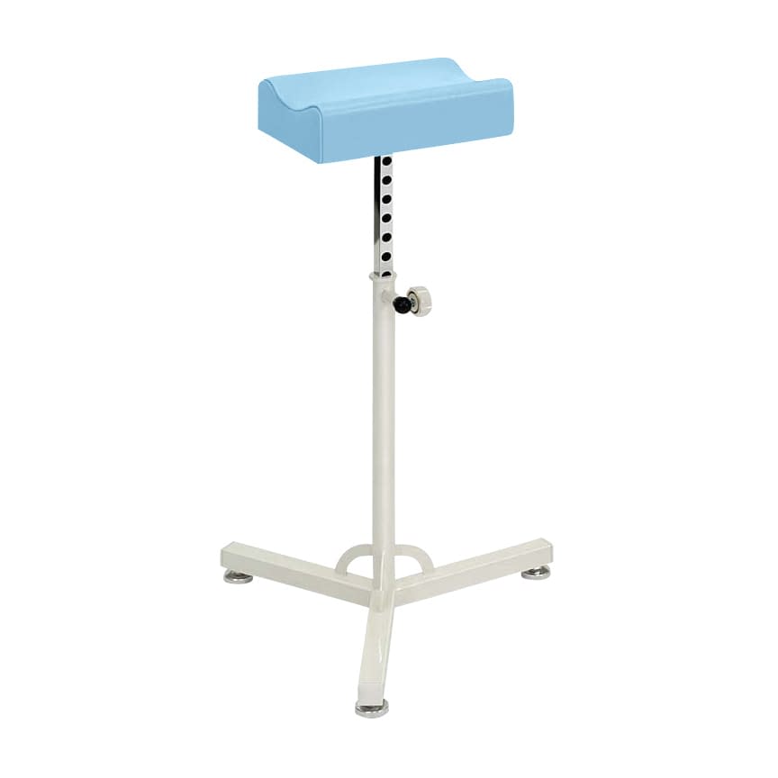 上肢台(R面タイプ) R面タイプ 24-2269-0012 ビニルレザースカイブルー 高田ベッド製作所 TB-512-01