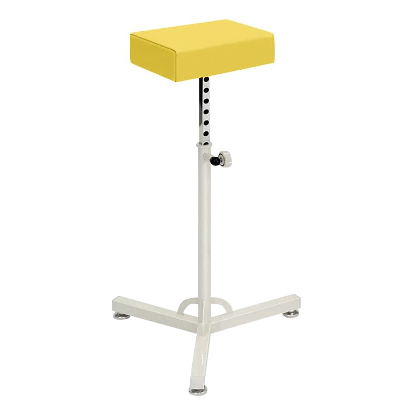 上肢台(フラットタイプ) フラットタイプ 24-2269-0108 ビニルレザーイエロー 高田ベッド製作所 TB-512-02