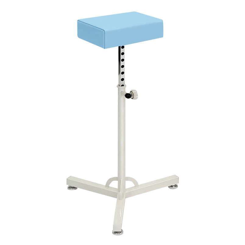 上肢台(フラットタイプ) フラットタイプ 24-2269-0112 ビニルレザースカイブルー 高田ベッド製作所 TB-512-02